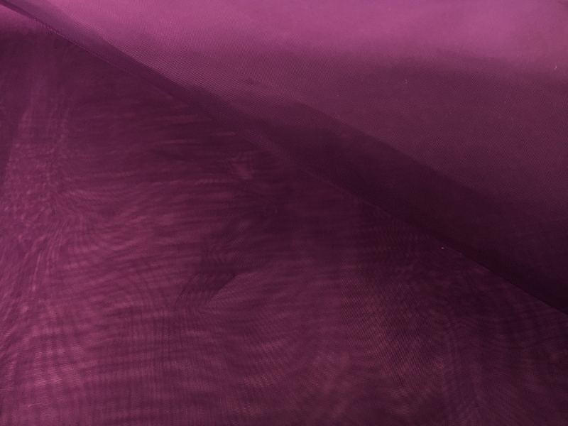 Japanese Polyester Extra Fine Organza in Plum2