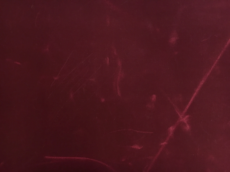 Cotton Wax Cloth in Nautical Red1