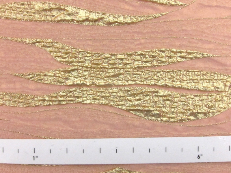 Stretch Metallic Cloqué1