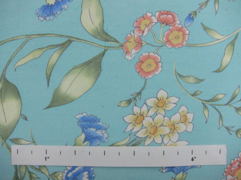 Printed Silk Chiffon0