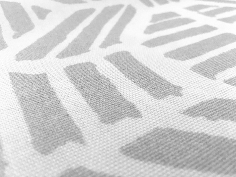 Cotton Canvas With Metallic Print2