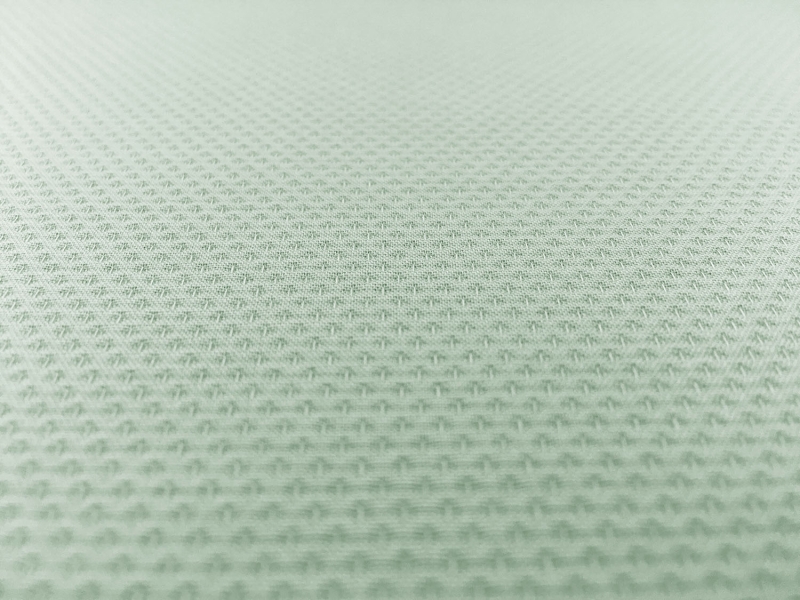 Italian Cotton Lycra Pique in Aqua0