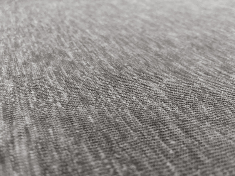 Japanese Cotton Knit in Dark Heather Grey2