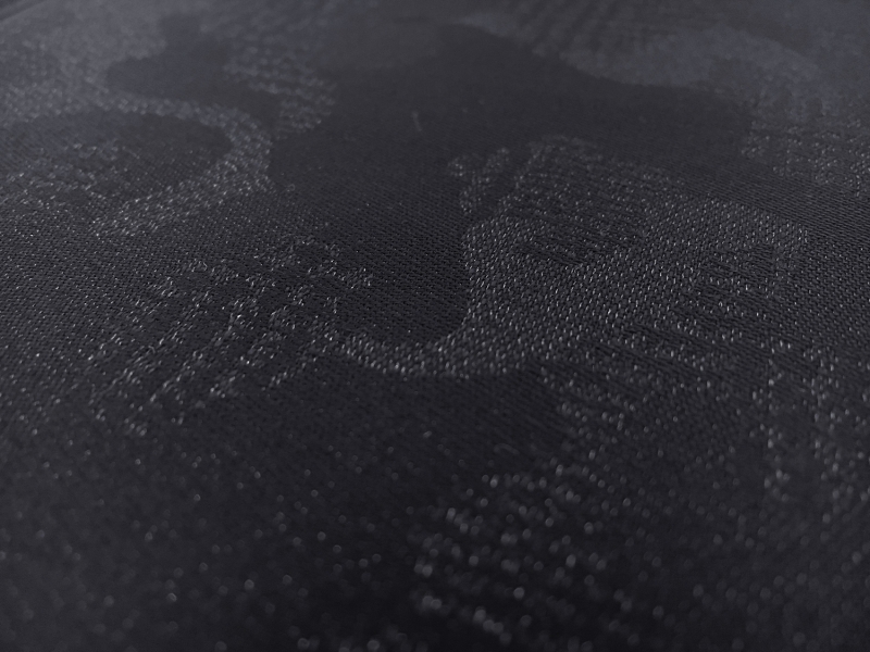 Italian Metallic Wool Camouflage Suiting in Navy2