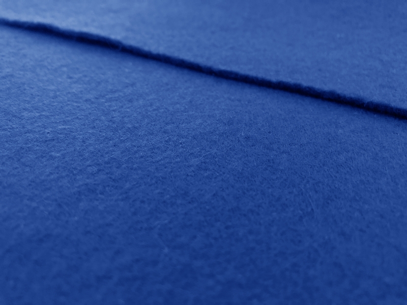 Flameproof Wool Felt 16oz. in Royal0