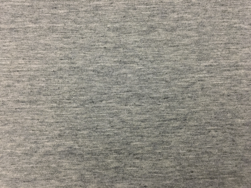 Japanese Cotton French Terry in Medium Heather Grey1