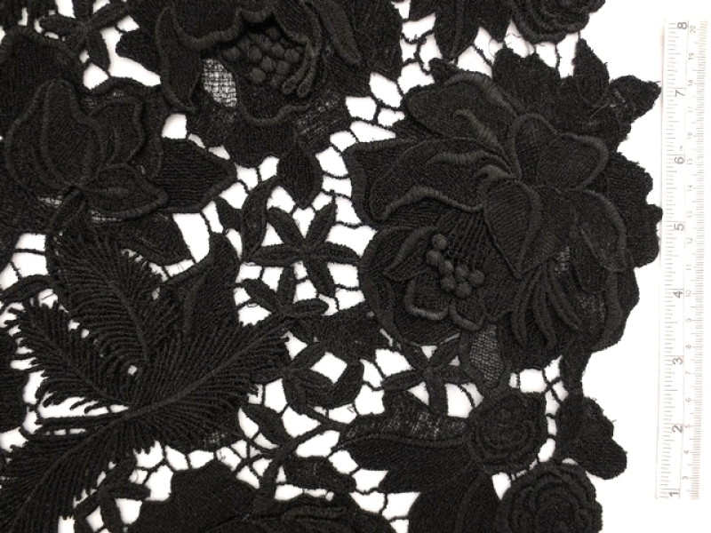 Metallic Guipure Lace0