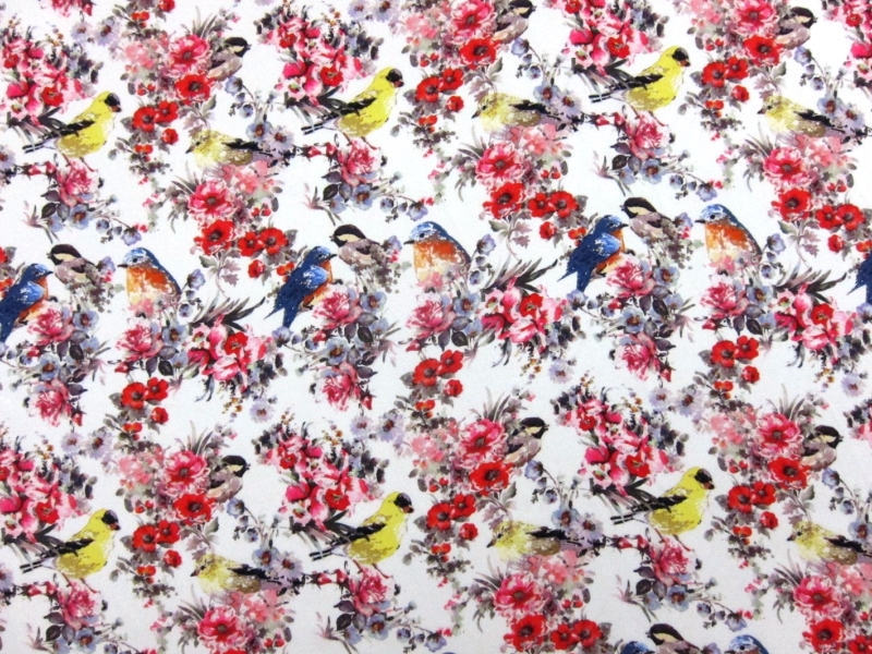 Printed Silk Charmeuse0