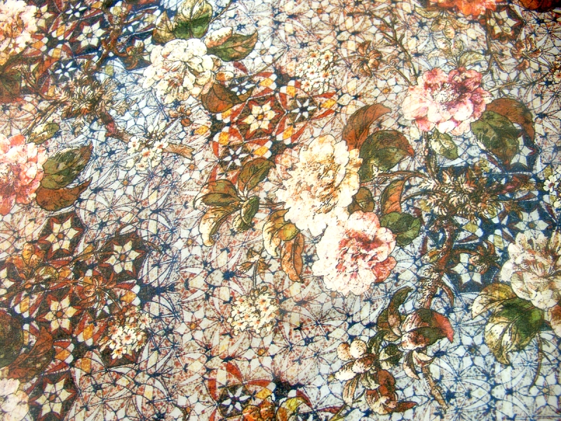 Printed Silk Chiffon0