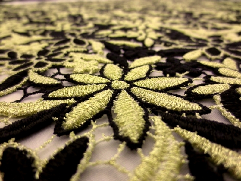 Metallic Guipure Lace2