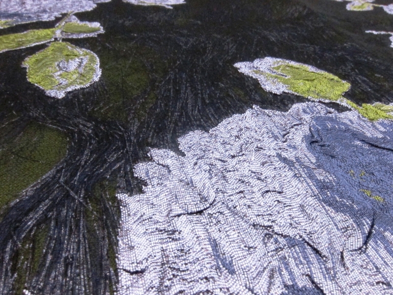 Silk Blend Metallic Cloqué2