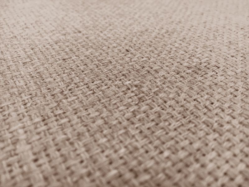 Linen Poly Basketweave in Dark Natural2