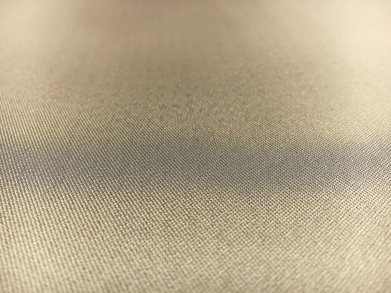 Metallic Lightweight Satin  in Champagne1