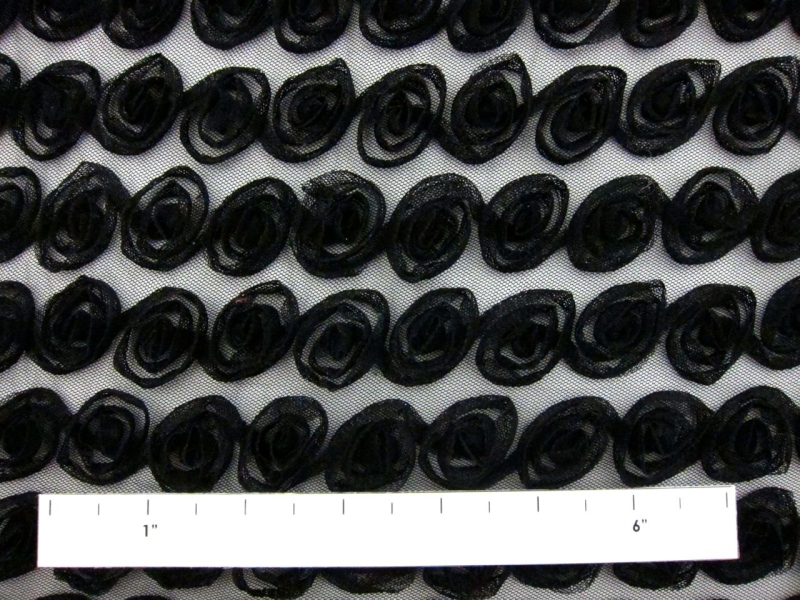 Tulle Rosettes on Tulle1