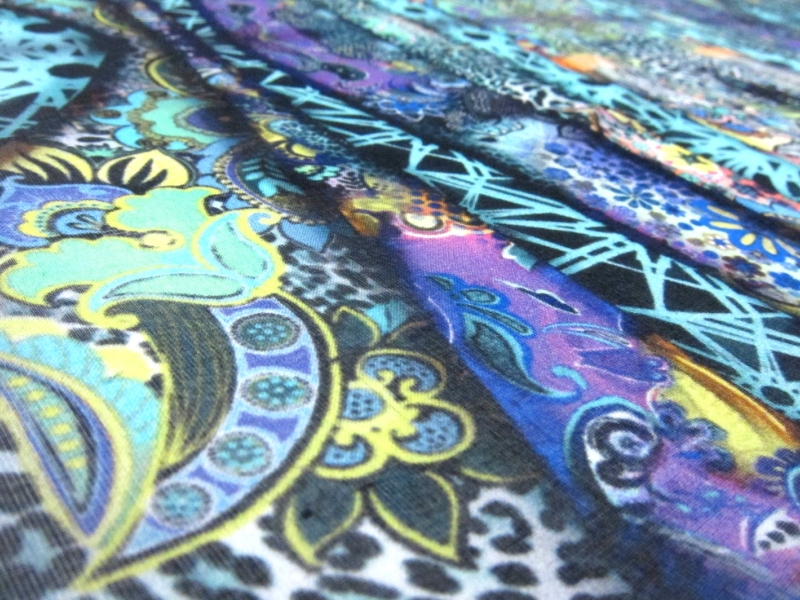 Printed Silk Chiffon2