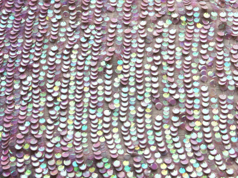 Novelty Sequins on Silk Chiffon1