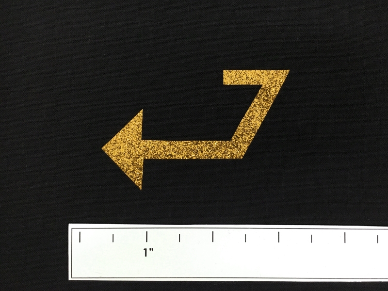 Heat Transfer Polyester Glitter Adhesive in Gold4
