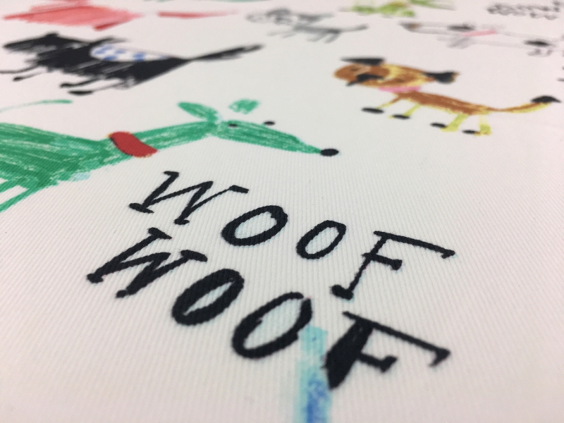Bow Wow Cotton Twill Print3