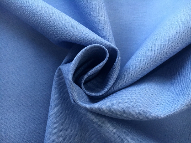 Linen Cotton Blend in Periwinkle1