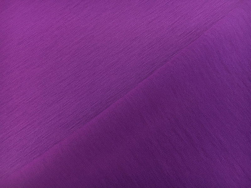 Wool and Lycra Double Knit in Dark Magenta0