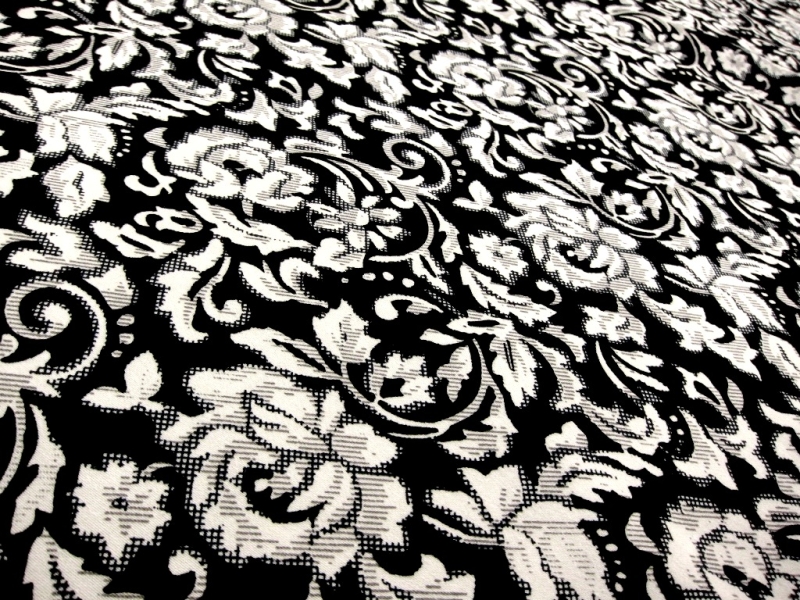 Cotton Lycra Sateen Print2