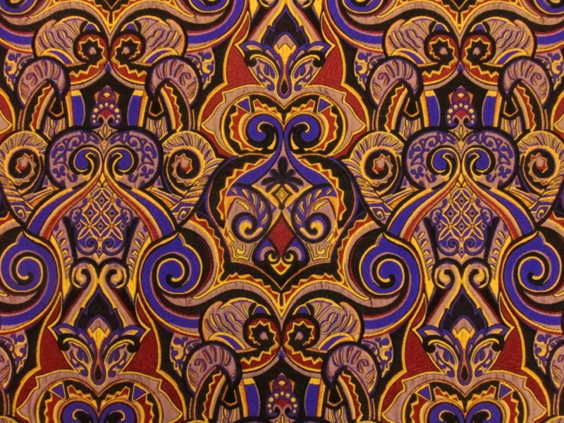 Metallic Silk Blend Brocade0