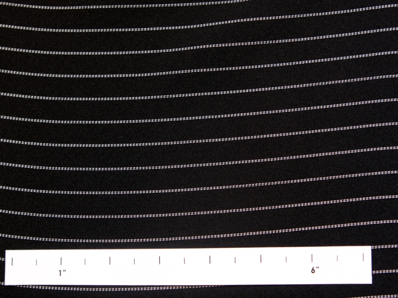 4Ply Silk Crepe Stripe0