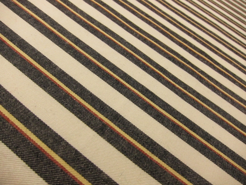 Japanese Cotton Twill  Woven Stripe0