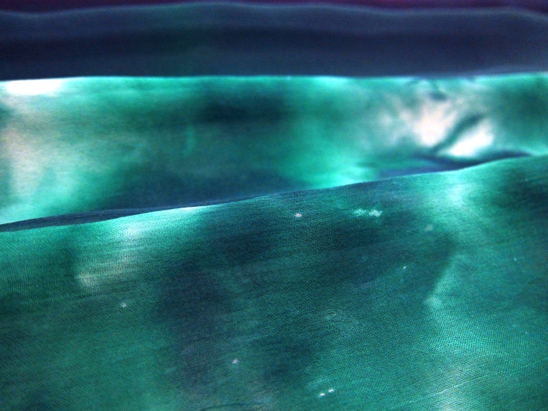 Tie Dye Ombré Silk Chiffon1