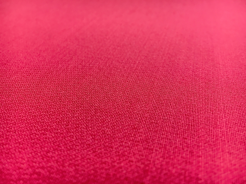Heavy Silk and Wool in Deep Pink0
