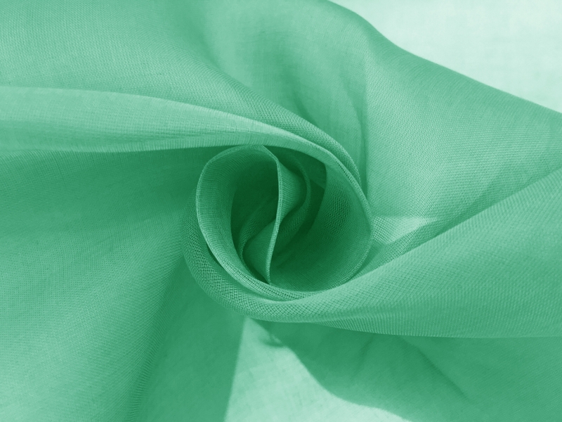 Swiss Cotton Organdy in Shamrock Green0