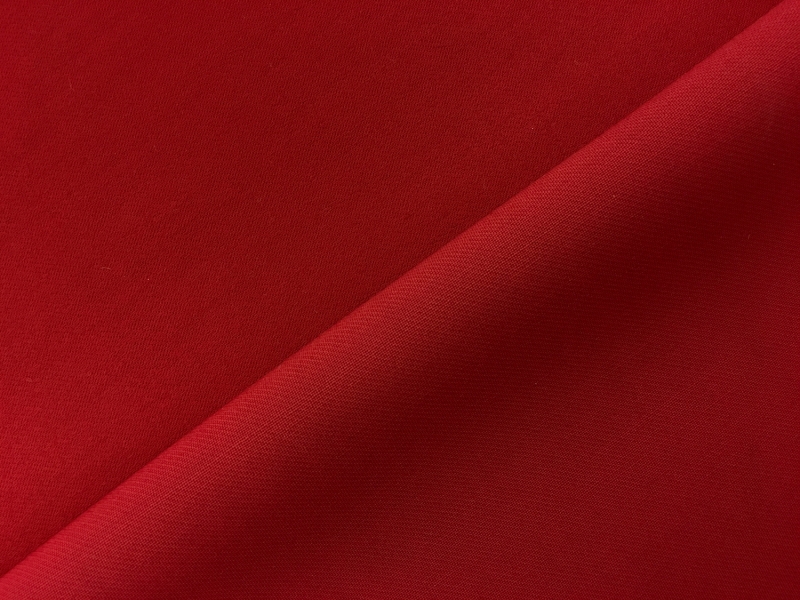 Italian Wool Satin Faille in Red0