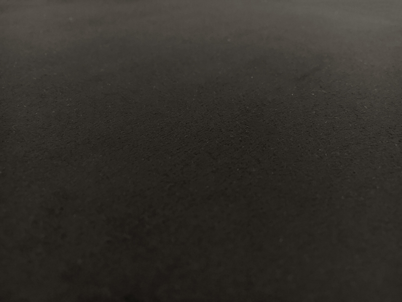 Stretch Suede with Scuba Backing in Black3