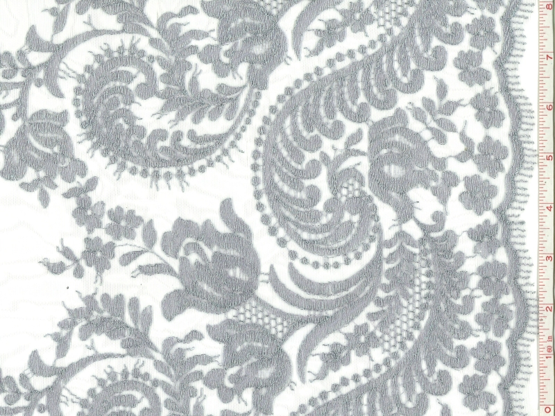 METALLIC EMBROIDERED ILLUSION0