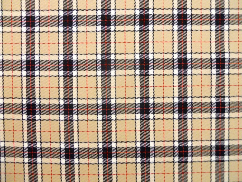 Virgin Wool Plaid0
