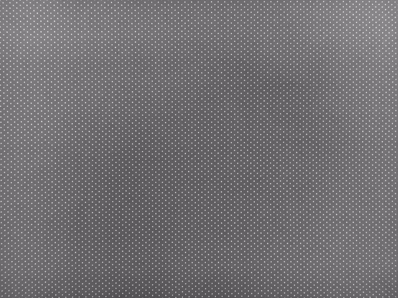 Cotton Broadcloth Petite Dot Print in Grey0
