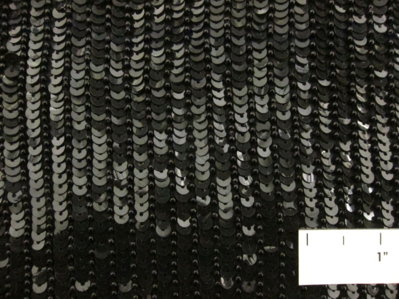 Sequins and Beads on Silk Chiffon1