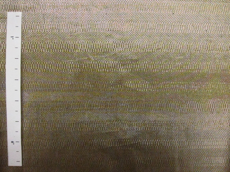 Silk Metallic Derby Weave Jacquard0