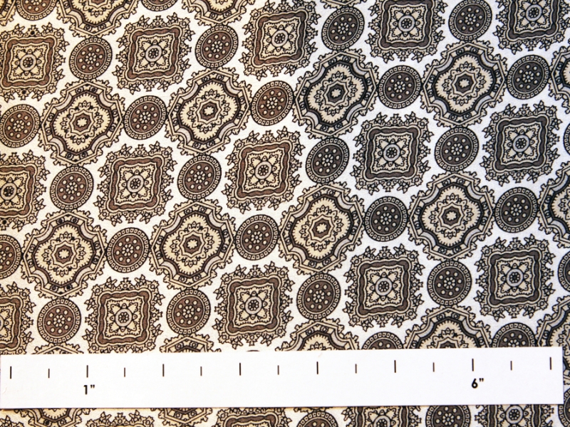 Printed Silk Charmeuse0