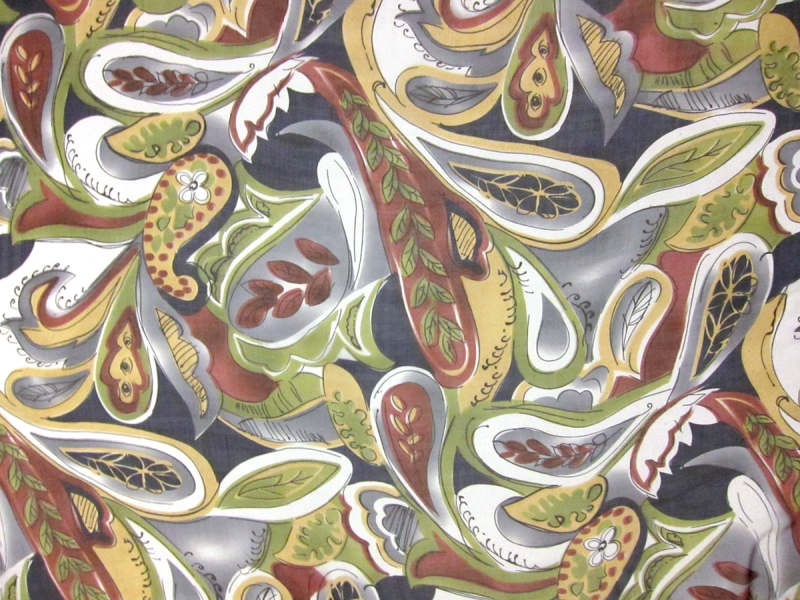 Printed Silk Chiffon0