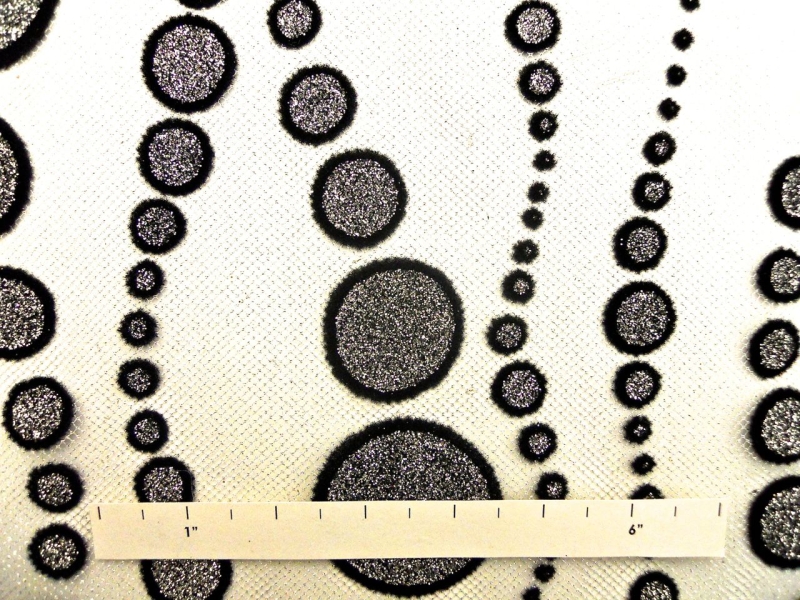 Metallic Flocked Tulle1