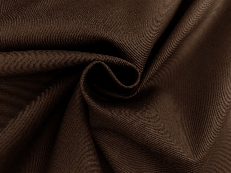 Cotton Chino Twill in Espresso 1