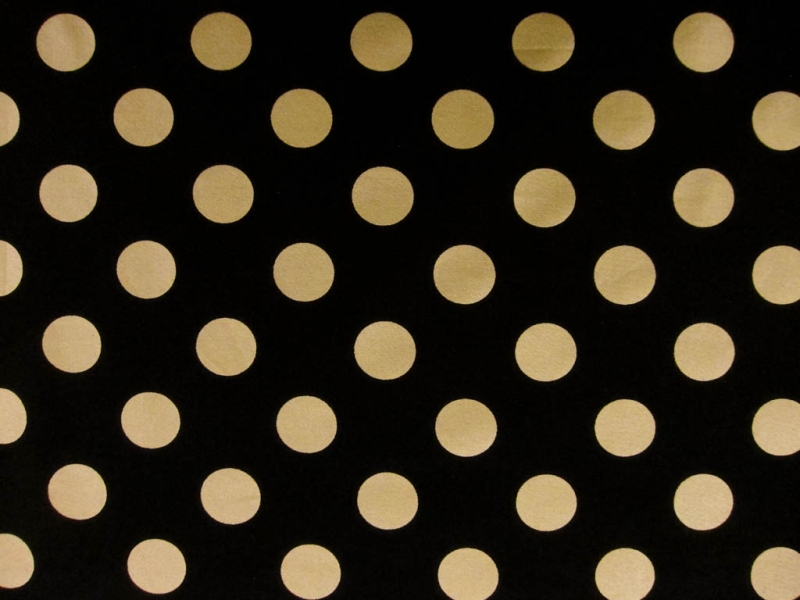 Cotton Broadcloth Metallic Print0