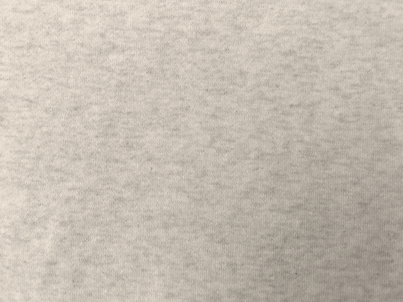 Japanese Cotton French Terry in Heather Cream0