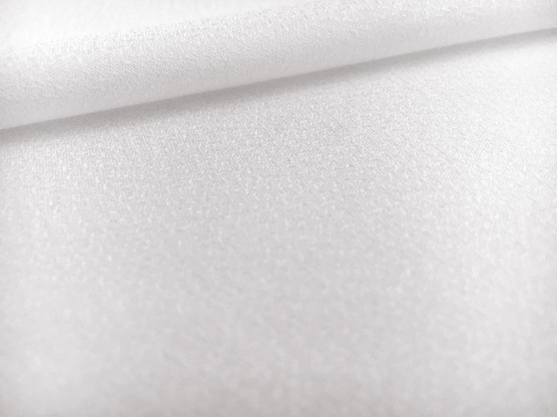 Swiss Cotton Georgette in White 0