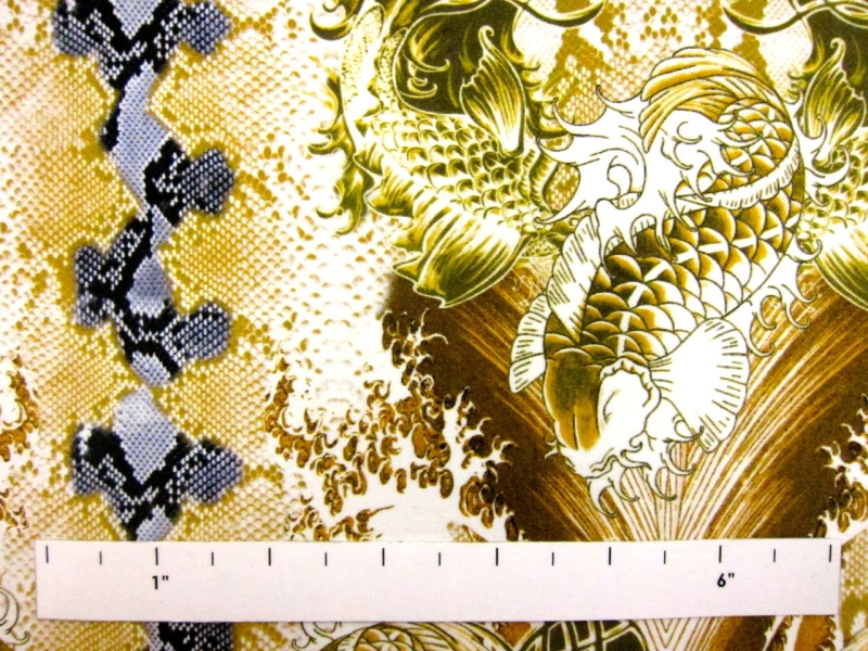 Printed Silk Charmeuse1