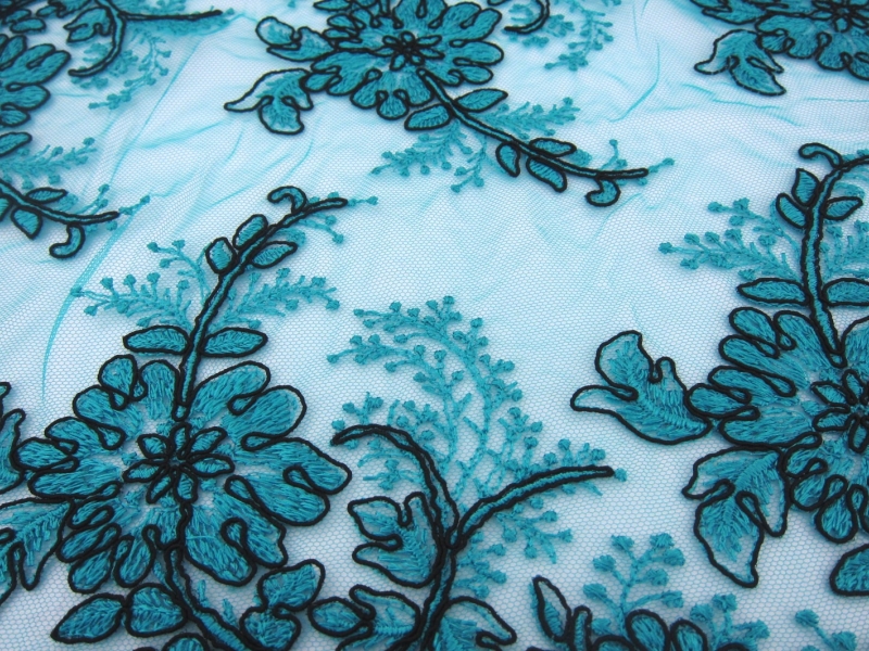 Corded Embroidered Tulle2