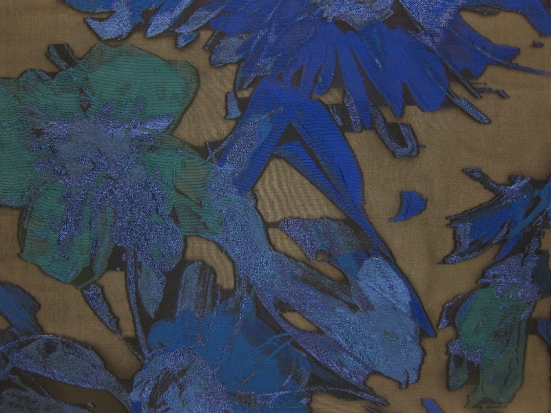 Silk Blend Metallic Fil Coupe0