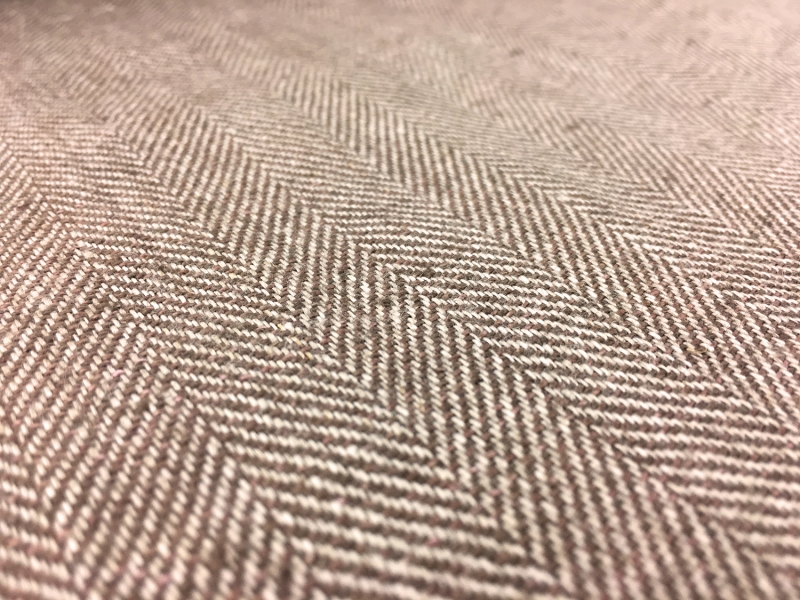 Linen Herringbone in Chamoisee2