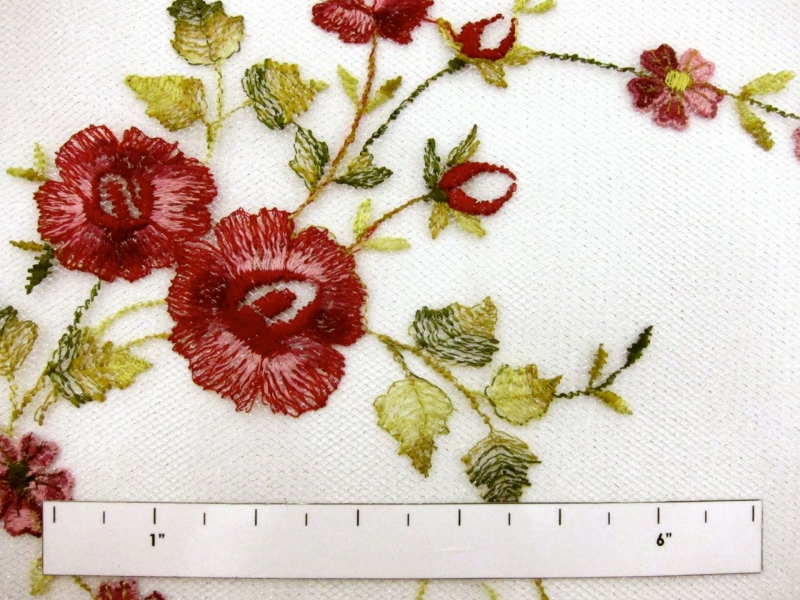 Embroidered Metallic Illusion in Silver3